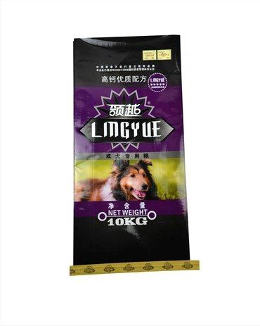 Pp dệt túi thức ăn động vật Gà chó mèo cho ăn bao tải